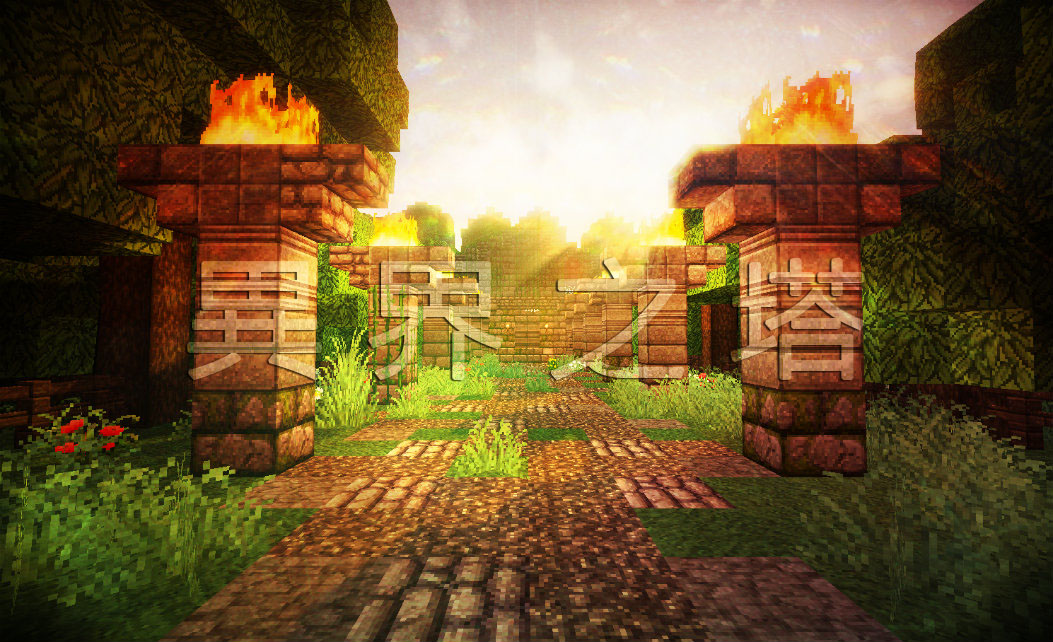 [1.8.3～1.8.5地图]悠然小天 異界之塔 我的世界RPG