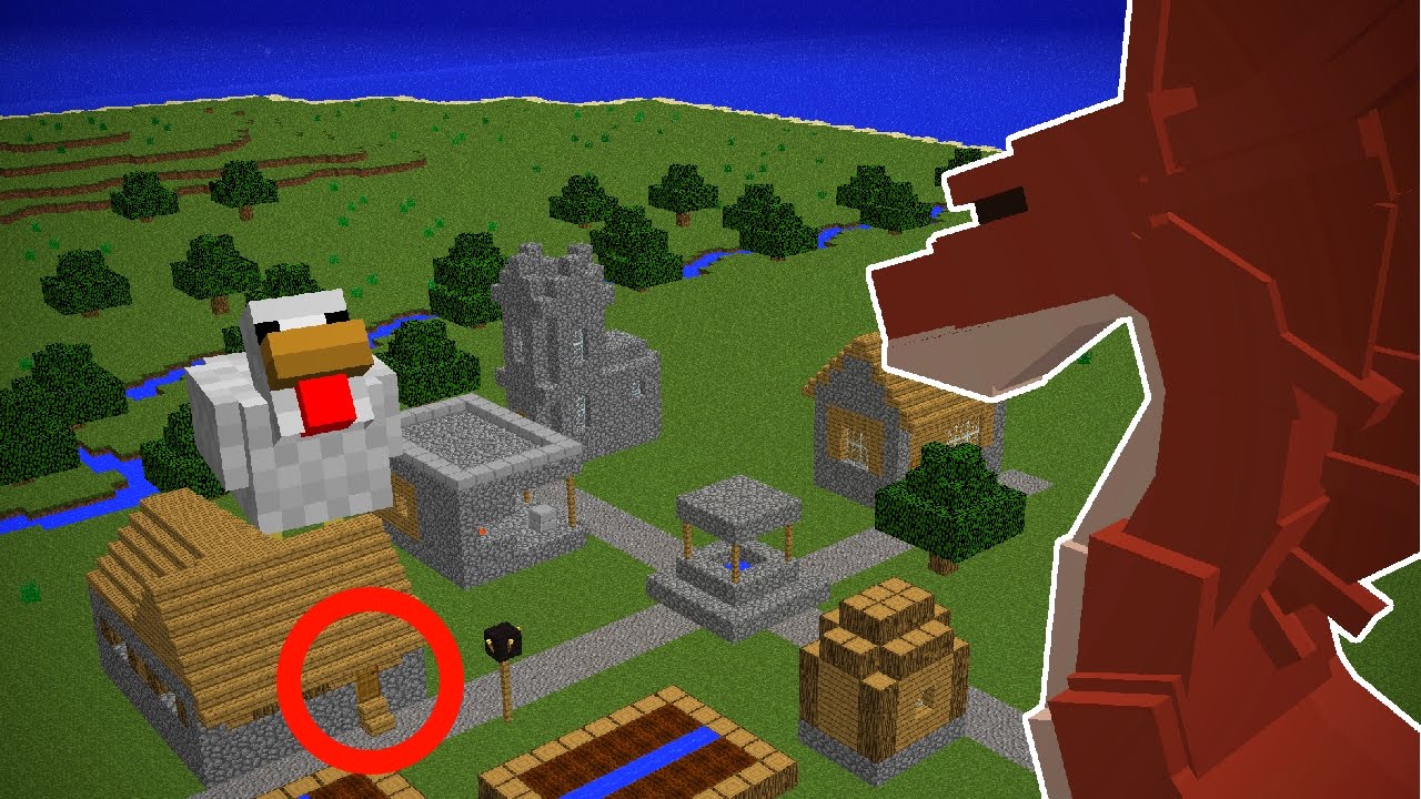 [1.10.2地图]大海解说 史蒂夫战恶龙(A Giant Quest)